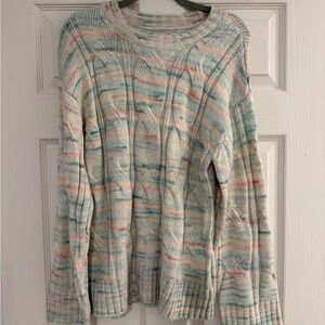 American Eagle Outfitters Pastel Knit Sweater